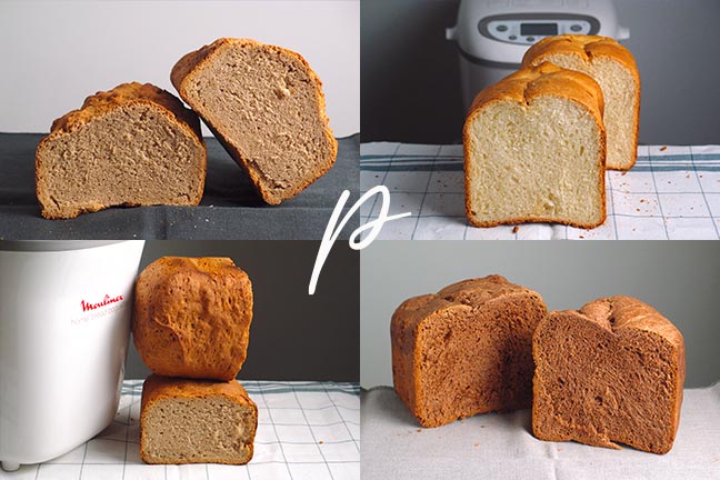 Recettes à la machine à pain