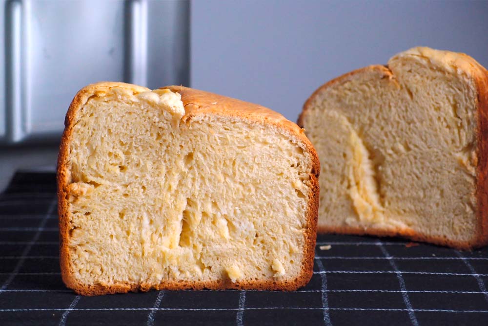 Brioche classique de 750 grammes avec 3 oeufs (à la MAP)