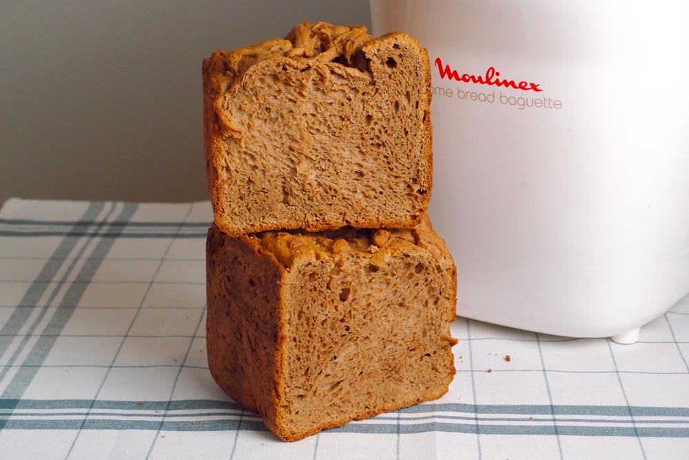 Brioche à la poudre chocolatée sucrée de 750 grammes (à la MAP)
