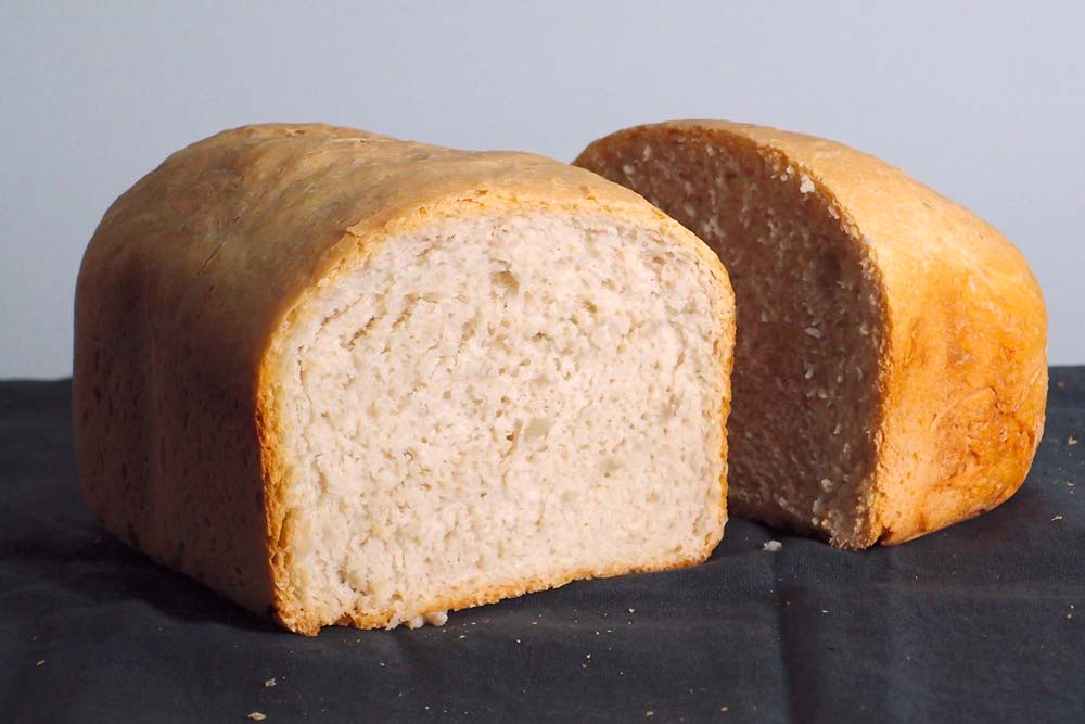 Recette de pain blanc à la machine à pain